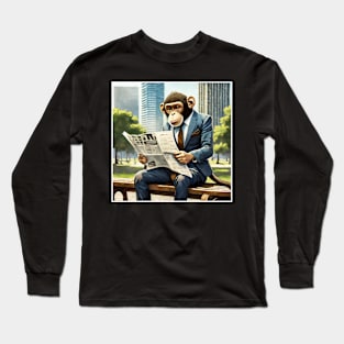 City Monkey Long Sleeve T-Shirt